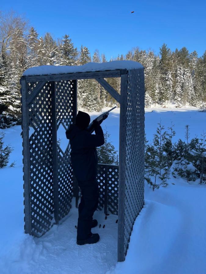 Pourvoirie Du Lac Blanc Saint-Alexis-des-Monts Zewnętrze zdjęcie