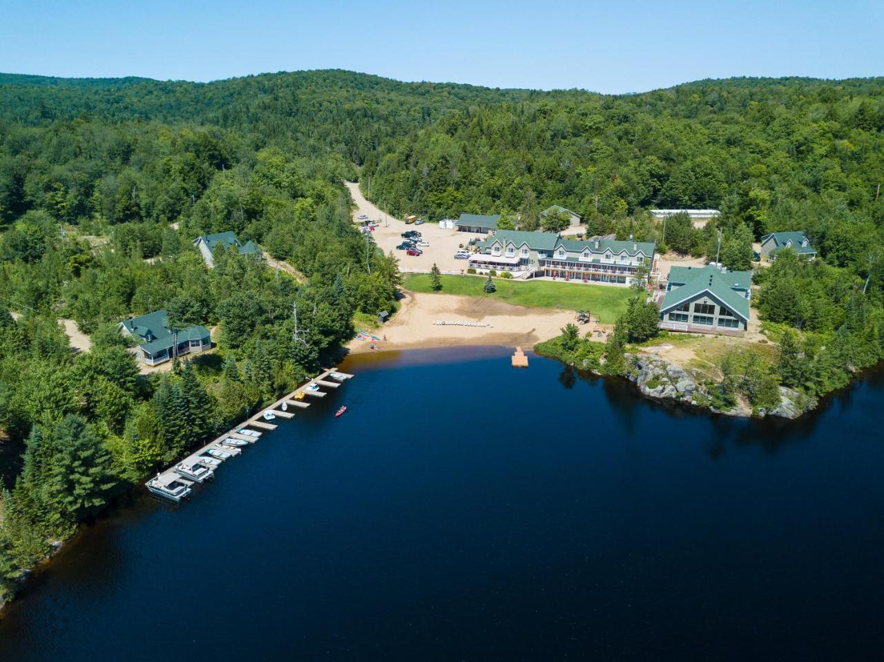Pourvoirie Du Lac Blanc Saint-Alexis-des-Monts Zewnętrze zdjęcie